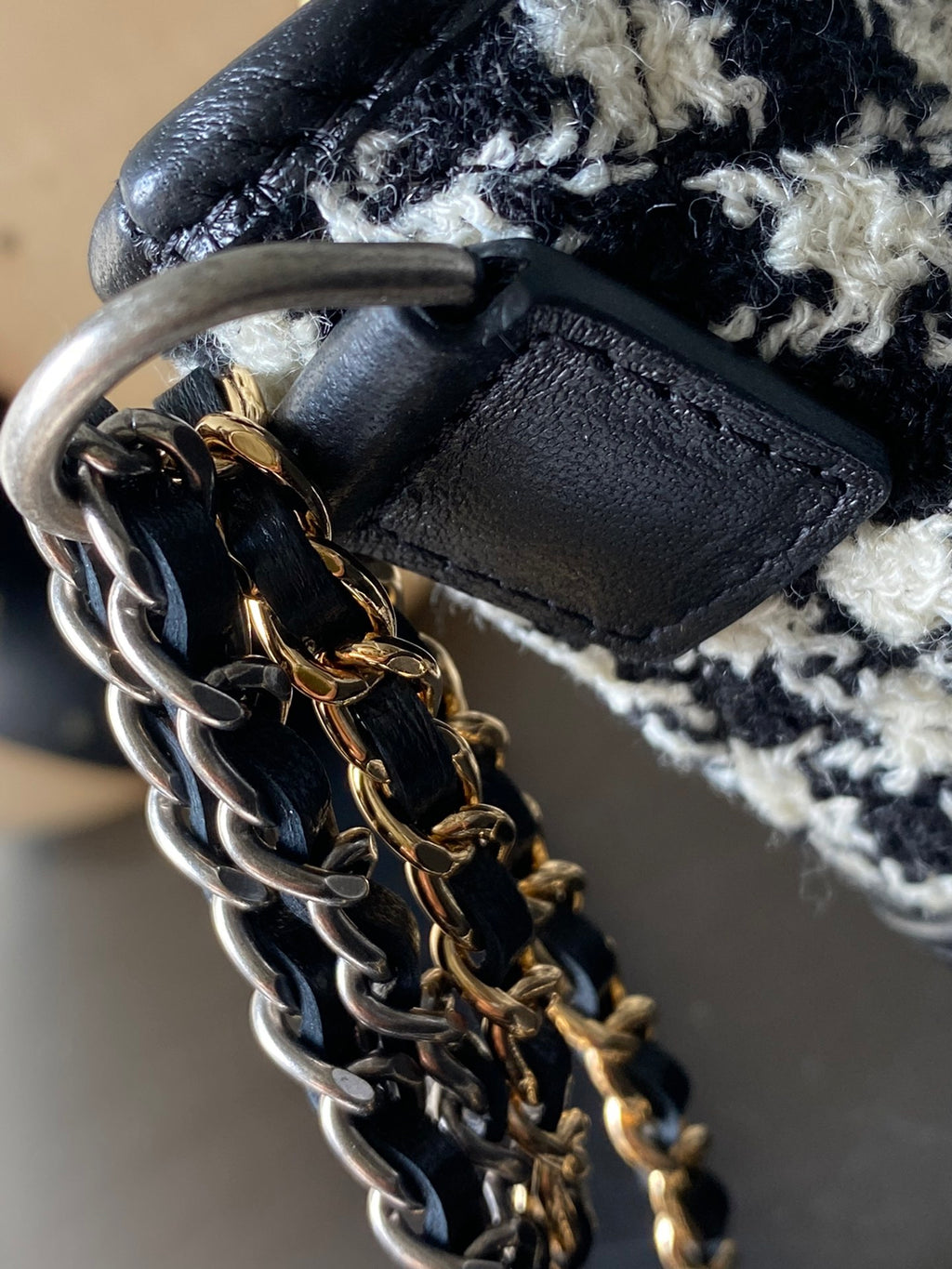 Classic Thousand Bird Grid Mini Stray Bag is out of stock now