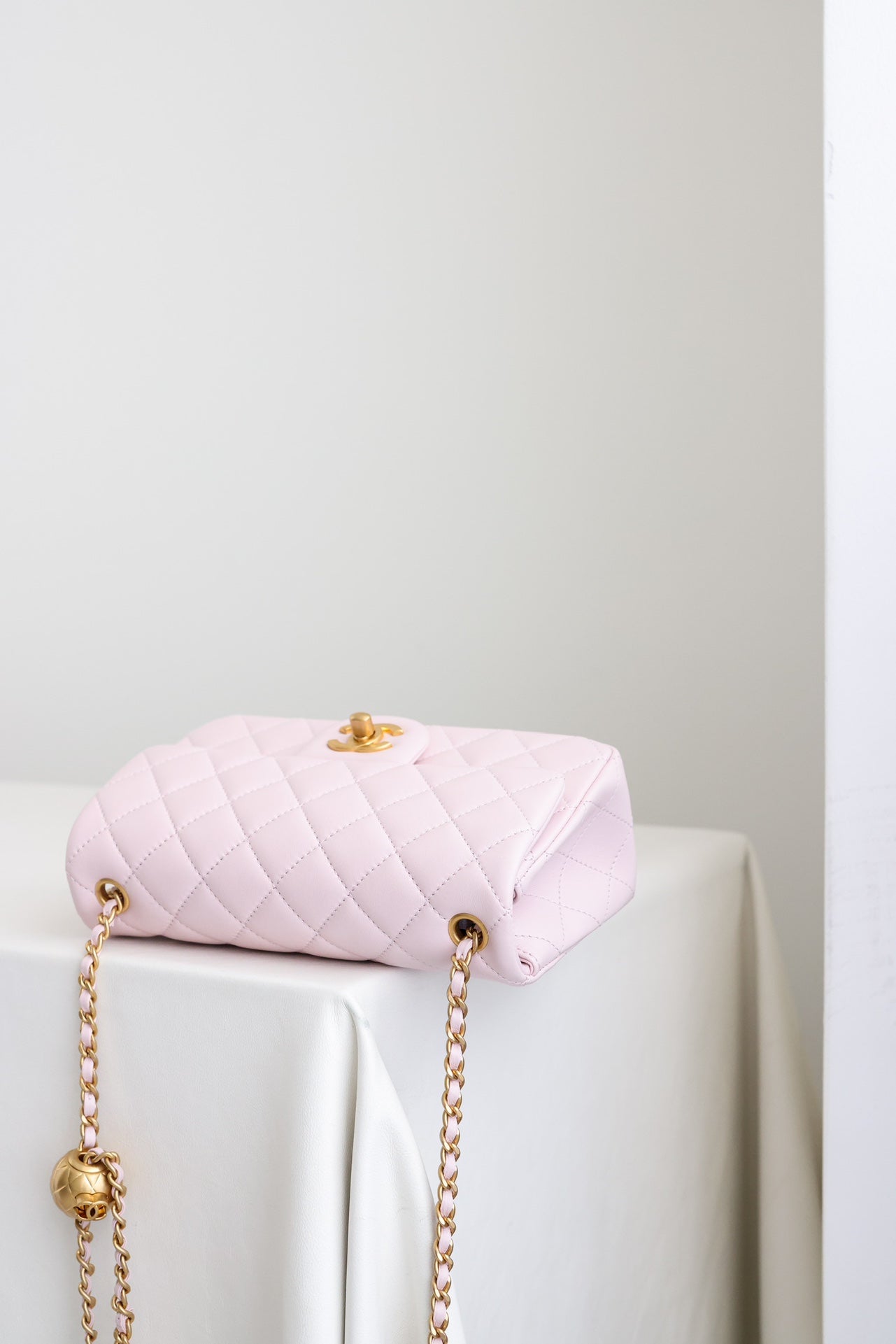24K pink counter new color small gold ball Cf mini in stock