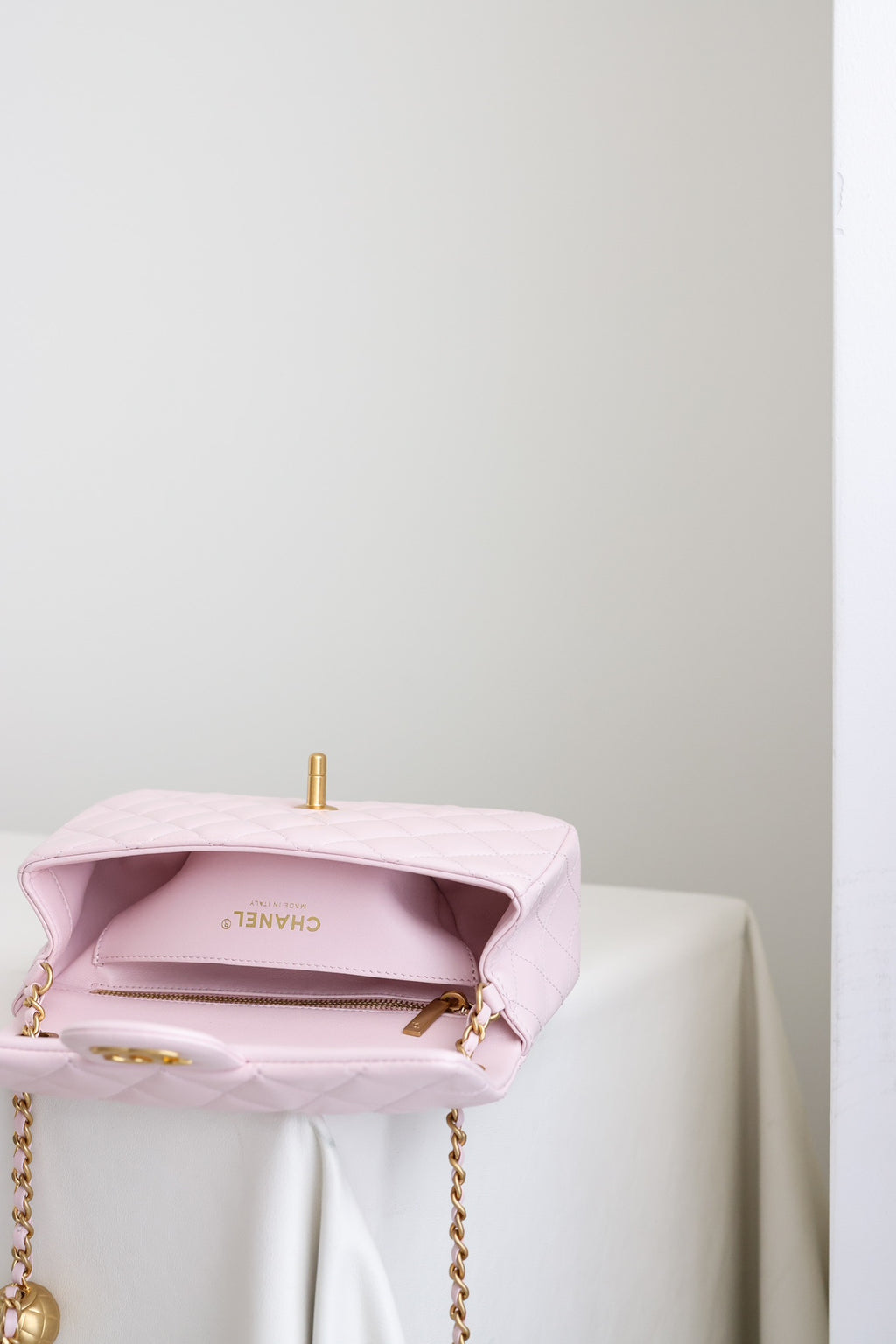 24K pink counter new color small gold ball Cf mini in stock