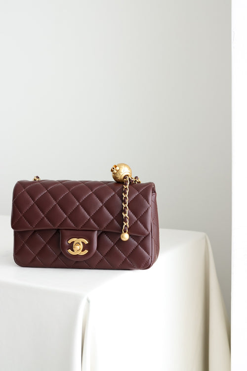 24K counter new color small golden ball Cf mini caramel brown in stock