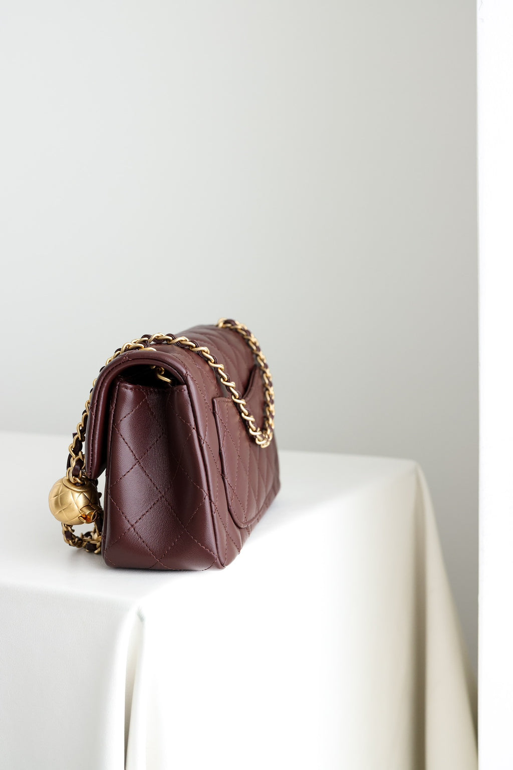 24K counter new color small golden ball Cf mini caramel brown in stock