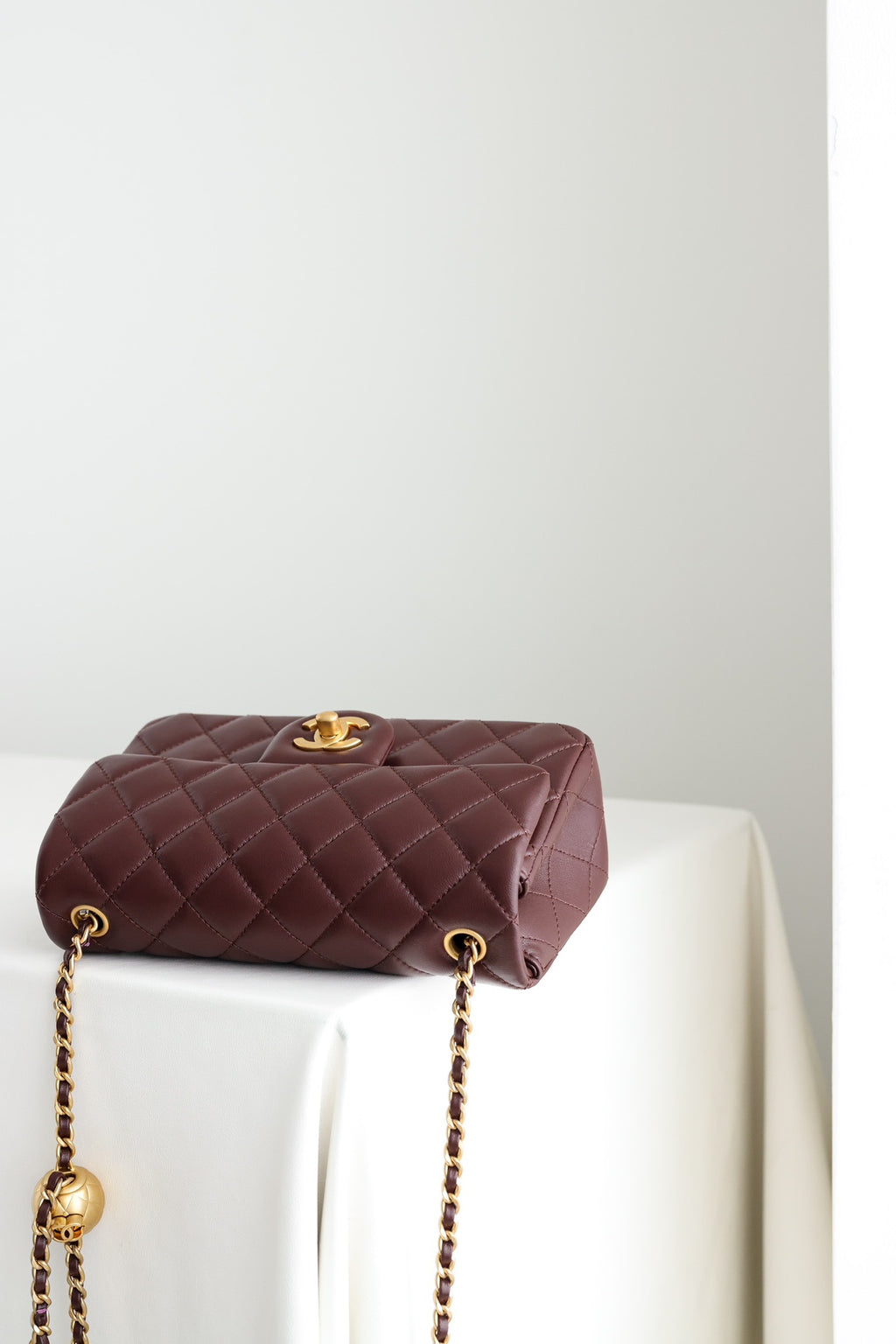 24K counter new color small golden ball Cf mini caramel brown in stock