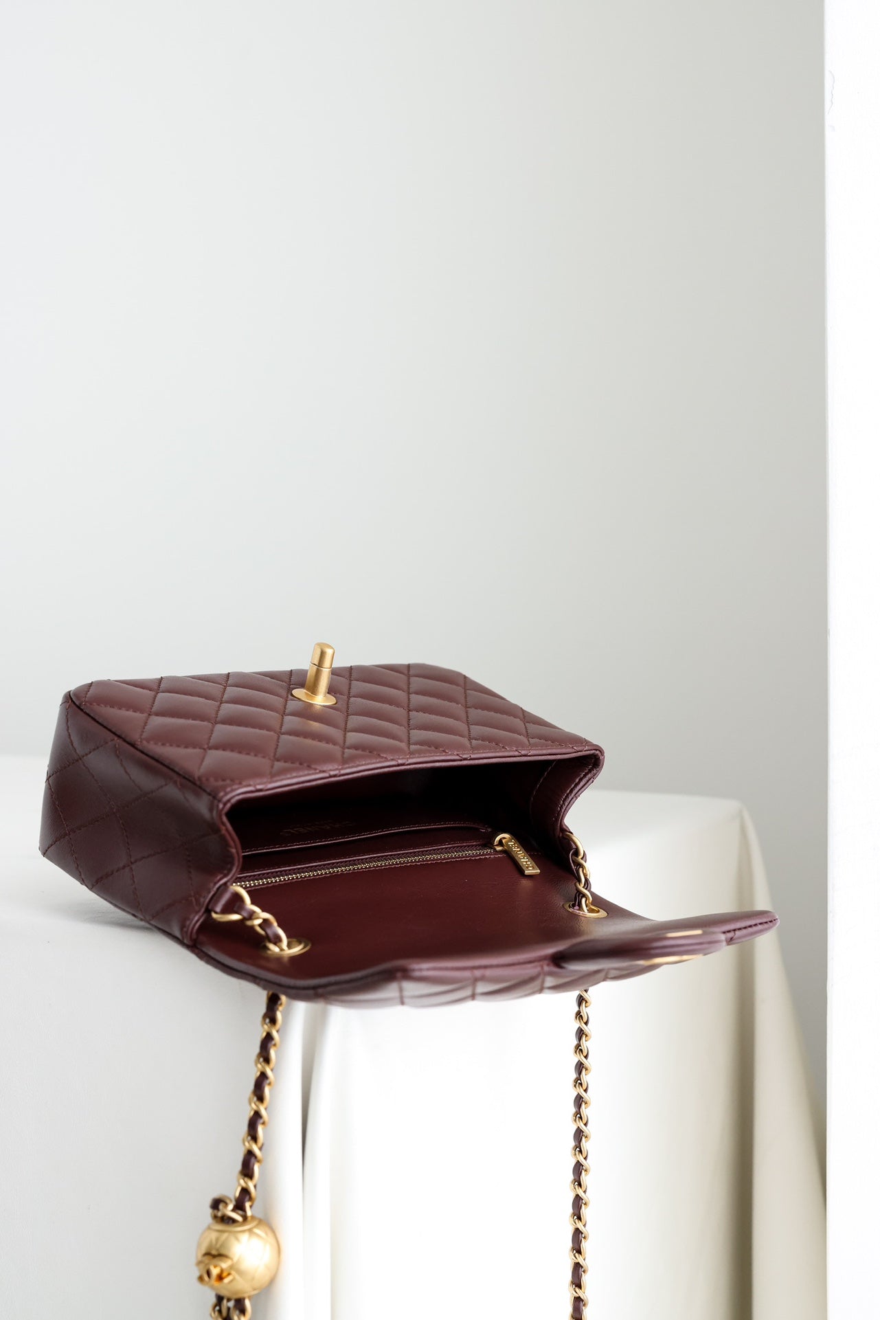 24K counter new color small golden ball Cf mini caramel brown in stock