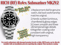 RICH (RF) Rolex Submariner No-Date MK2 V2 Edition