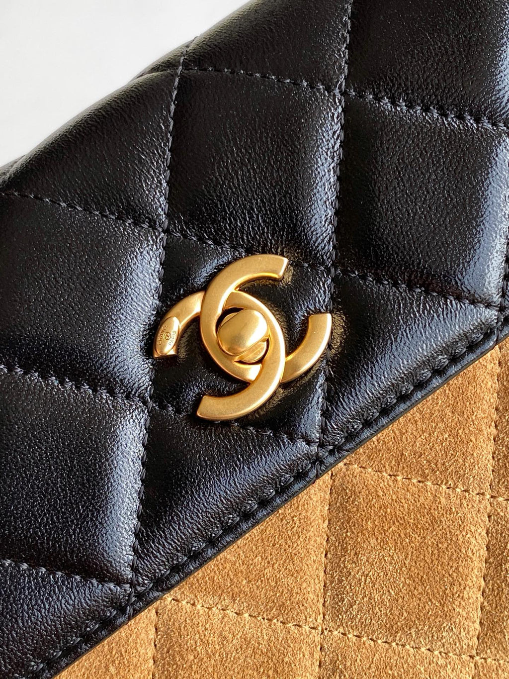 25A suede phone bag