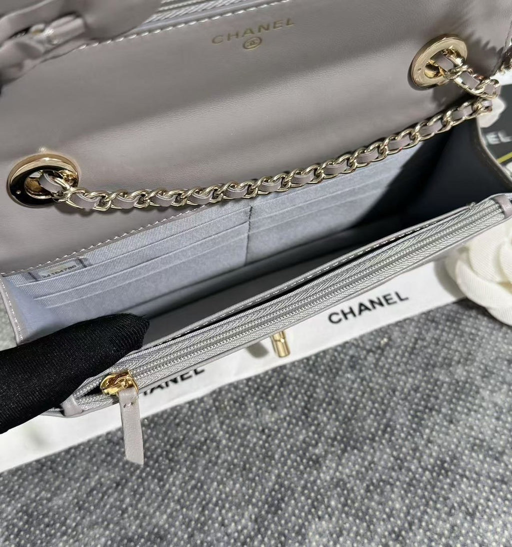 Chanel WOC model