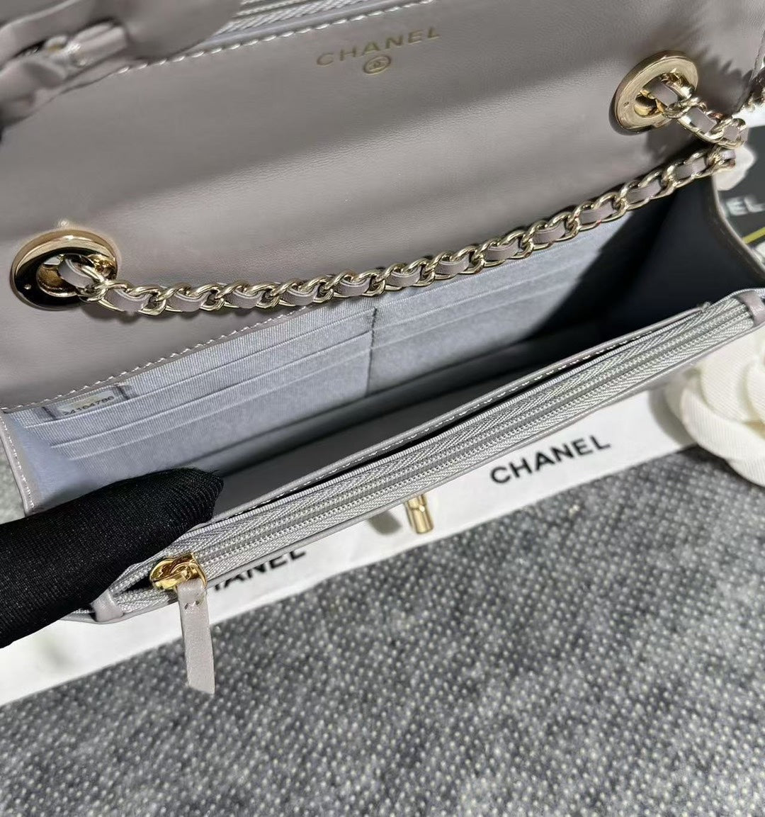 Chanel WOC model