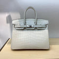 Birkin 25 milkshake white