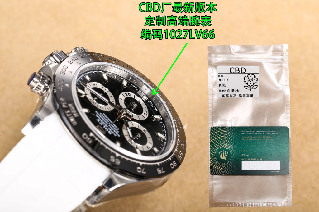 The latest version of CBD, 4130 movement Black Panda Di, has arrived