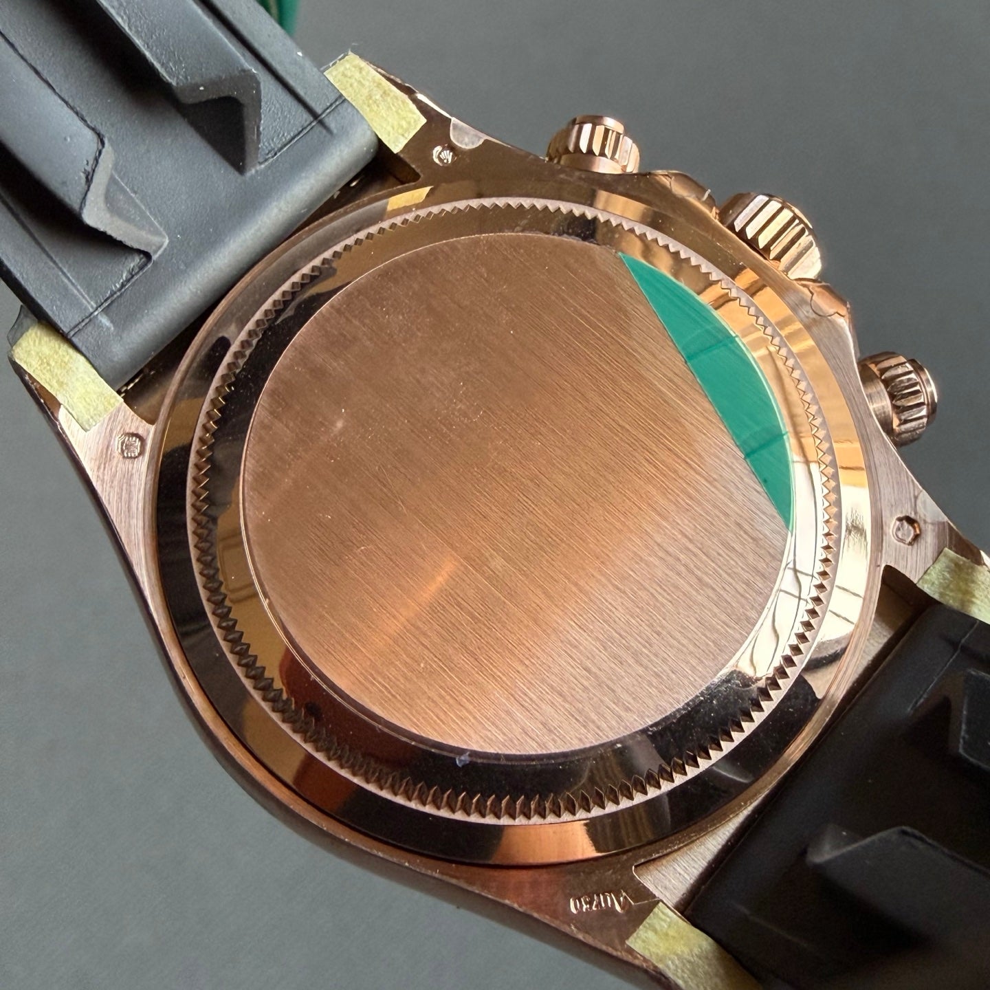 Real CBD Factory Black Face Golden Eye Daytona 4130 Movement