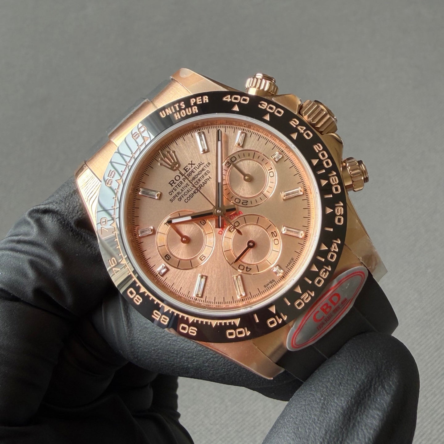 Real CBD product, return lost bag! Pink rock candy Daytona 4130 movement