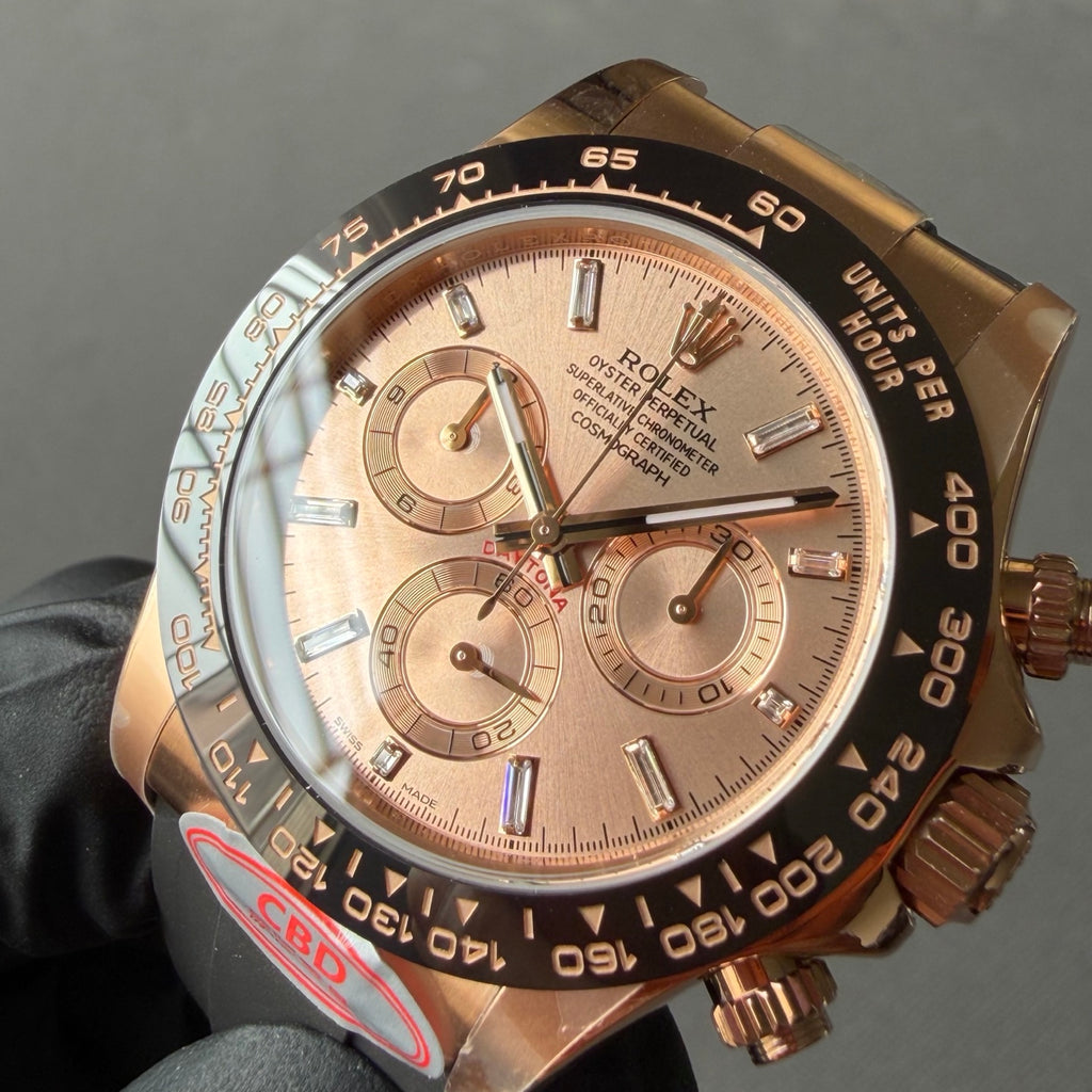 Real CBD product, return lost bag! Pink rock candy Daytona 4130 movement